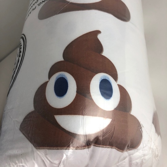 Poop 💩 Emoji Comforter Sheet Pillowcase Set Twin - Picture 2 of 8